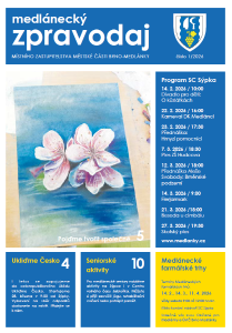 Medlánecký zpravodaj 1/2026